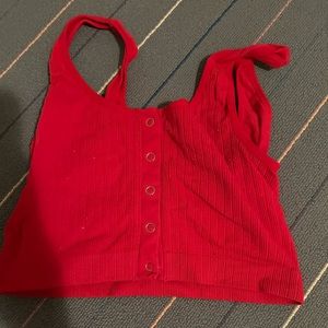 red tank top size small